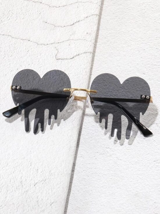 Gafas con forma de corazón