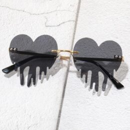 Gafas con forma de corazón