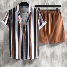 Camiseta y chort de hombre