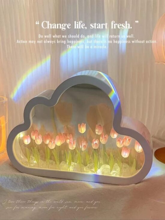 ♡☆ Lampara de tulipanes